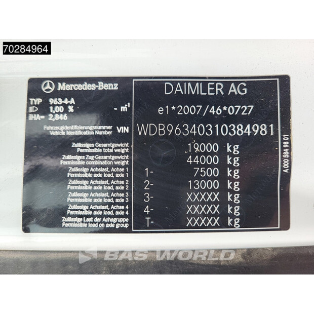 2019 Mercedes-Benz ACTROS 1845-44209242