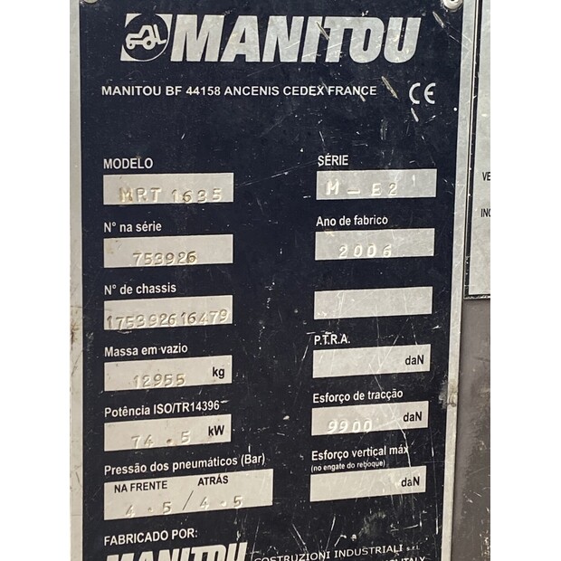 2006 Manitou MRT 1635-44211834