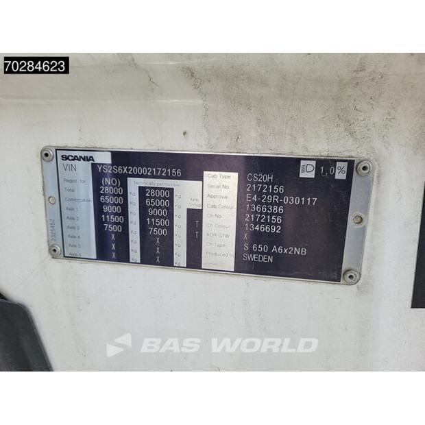 2020 Scania S650-44212154