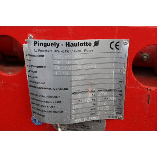 2009 Haulotte OPTIMUM 6-44212435