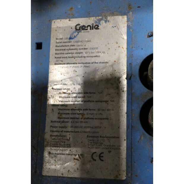 2014 Genie GS 2632-44213721