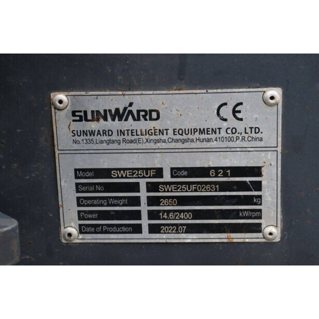 2022 Sunward SWE 25UF-44214549