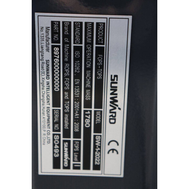 2024 Sunward SWE20FED-44214798