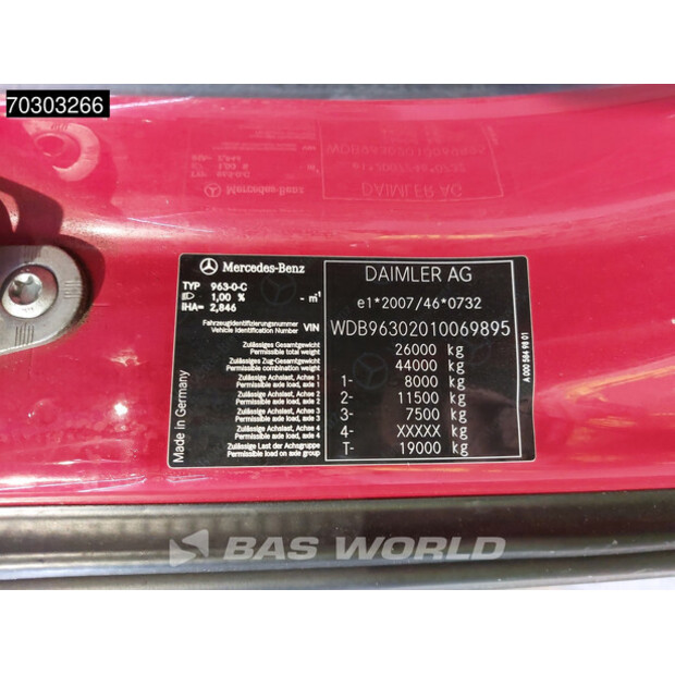 2016 مرسيدس بنز Antos 2533-44215410