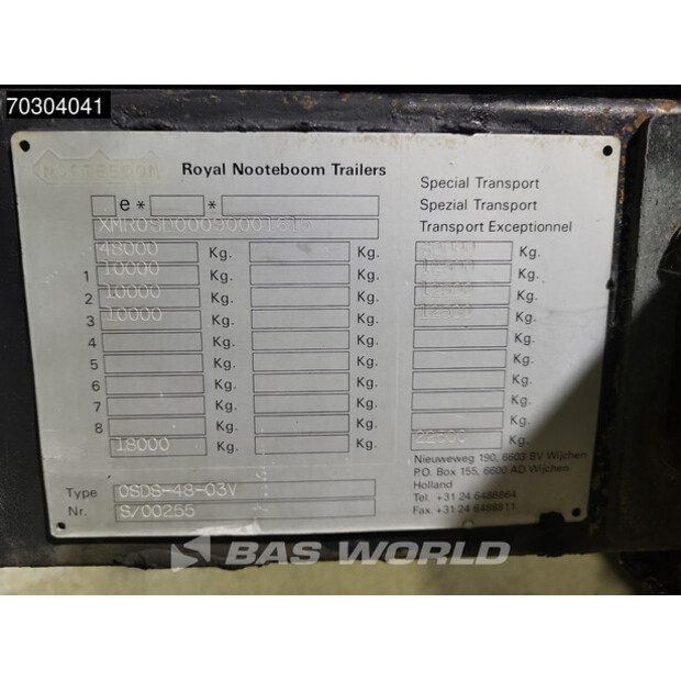2009 Nooteboom OSDS-48-03V-44215738