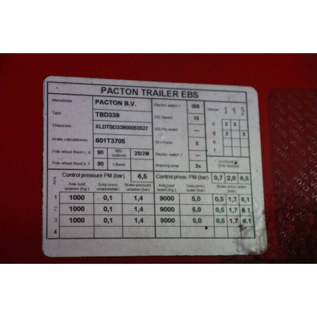 2006 Pacton B3-001-44217601