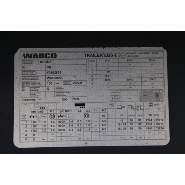 2011 Krone SD-44217647