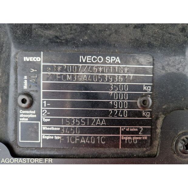 2021 Iveco 35S14N-44234334