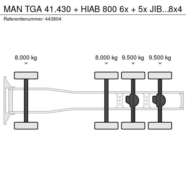 2006 MAN TGA 41.430-44235317