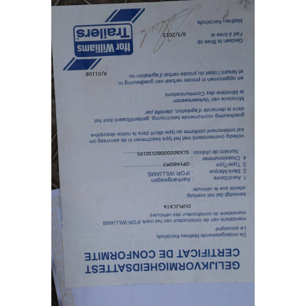 2012 Ifor Williams LM6/7TRI-44236145