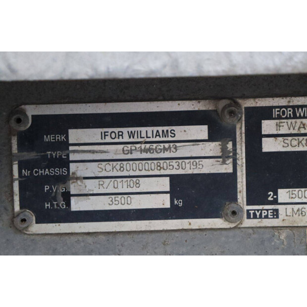 2012 Ifor Williams LM6/7TRI-44236154