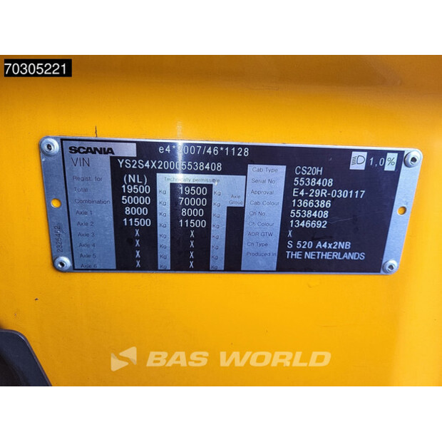 2019 Scania S520-44238286