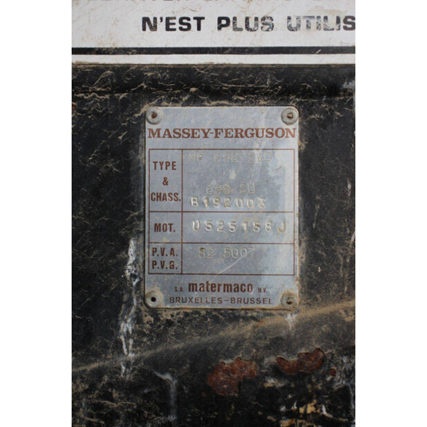 1984 Massey Ferguson 698-44239033