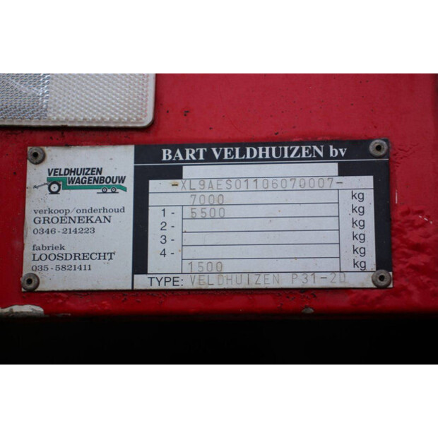 2000 VELDHUIZEN P31-2D-44239741