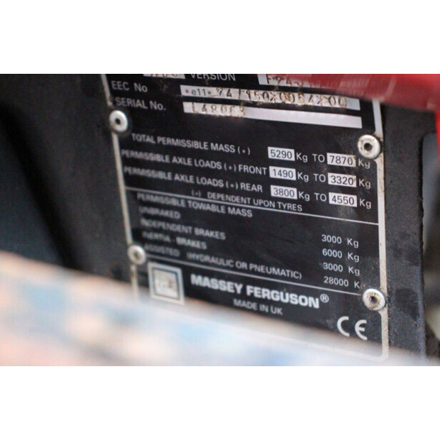 2002 Massey Ferguson 4345-44240042