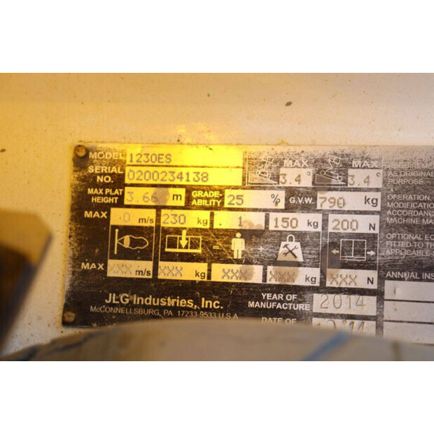 2014 JLG 1230ES-44241499