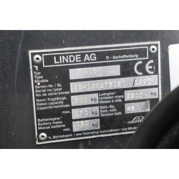1997 Linde E16-44242153