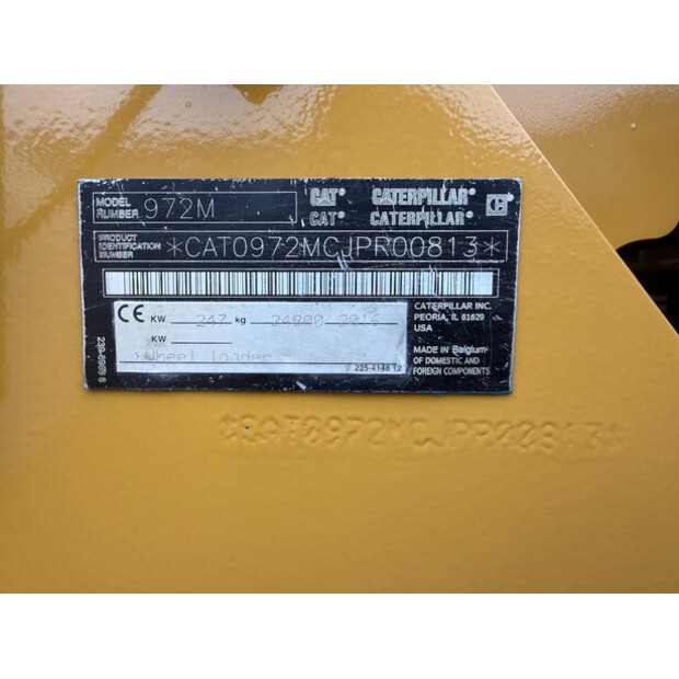 2016 Caterpillar 972M-44243481