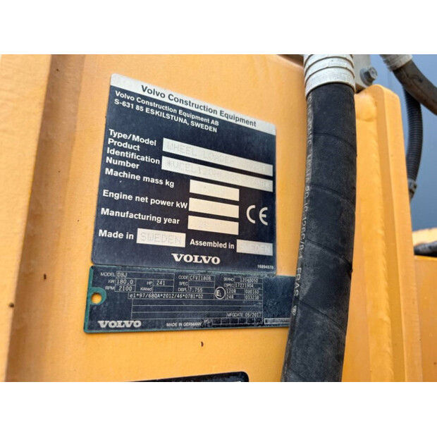 2017 Volvo L120H-44243698