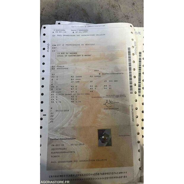 1999 سكانيا 124-44260440