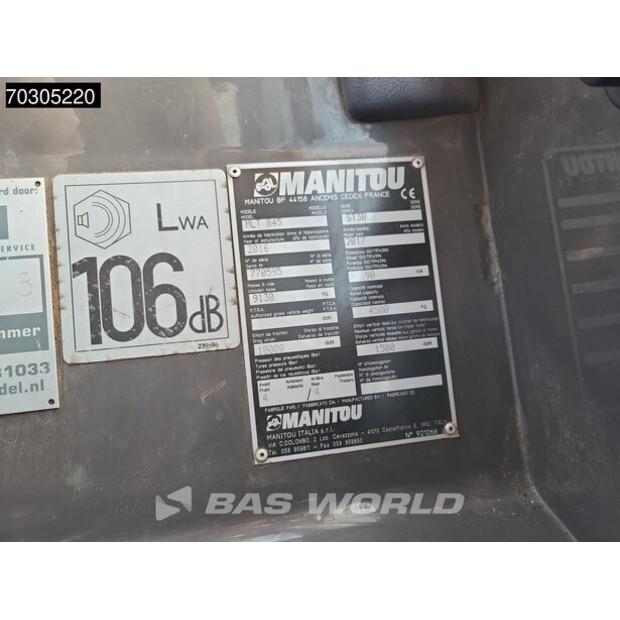 2016 Manitou MLT845-44261367