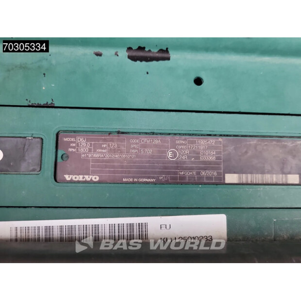 2016 Volvo EW180E-44261405