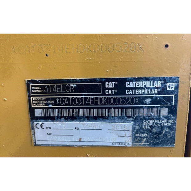 2015 كاتربيلر 314ELCR-44264125