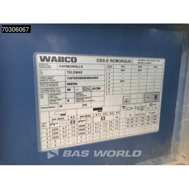 2019 Faymonville F-S43-1AAF-44264838