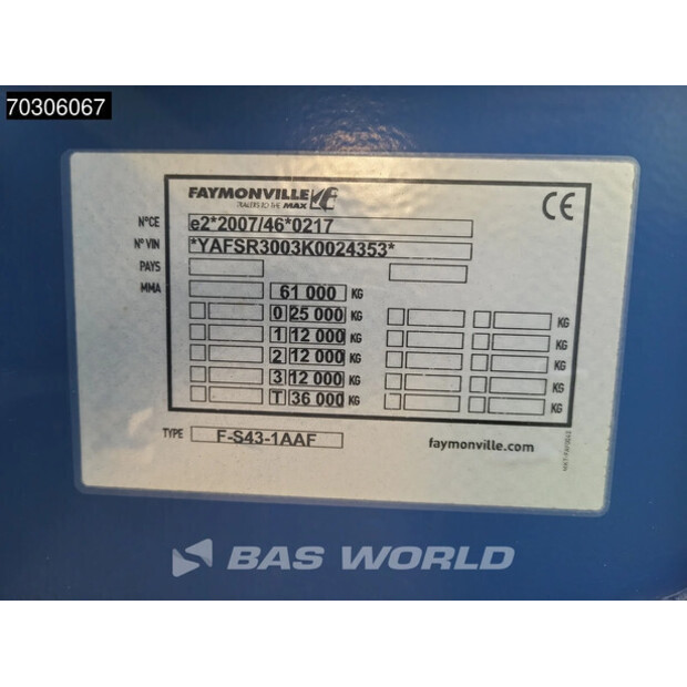 2019 Faymonville F-S43-1AAF-44264839