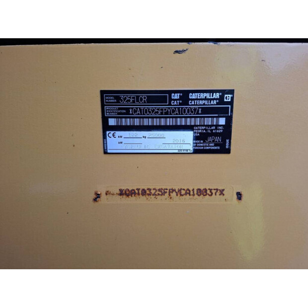 2016 كاتربيلر 325FLCR-44283113