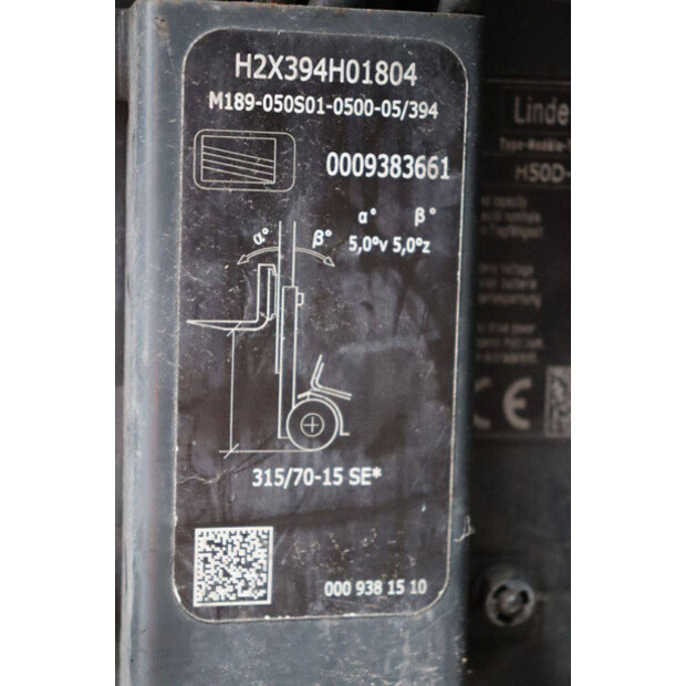 2017 Linde H50D-02-44283869