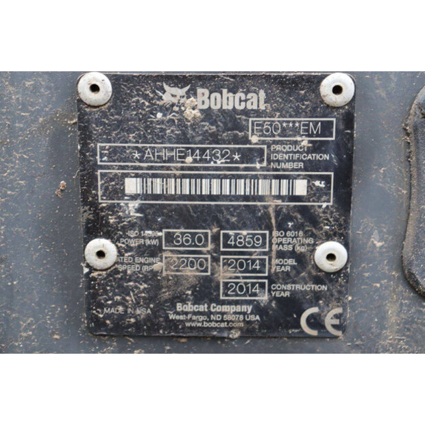 2014 BOBCAT E50-44284063