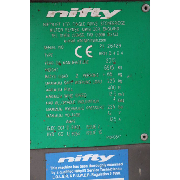 2013 نيفتي HR21D-44284323