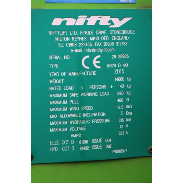 2015 NIFTY HR28DE-44284465