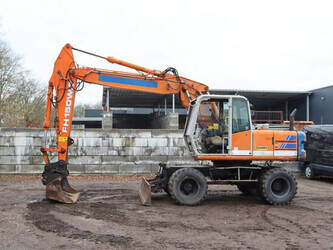 Image for WHEELED EXCAVATORS 1996 Fiat Hitachi FH150W.3