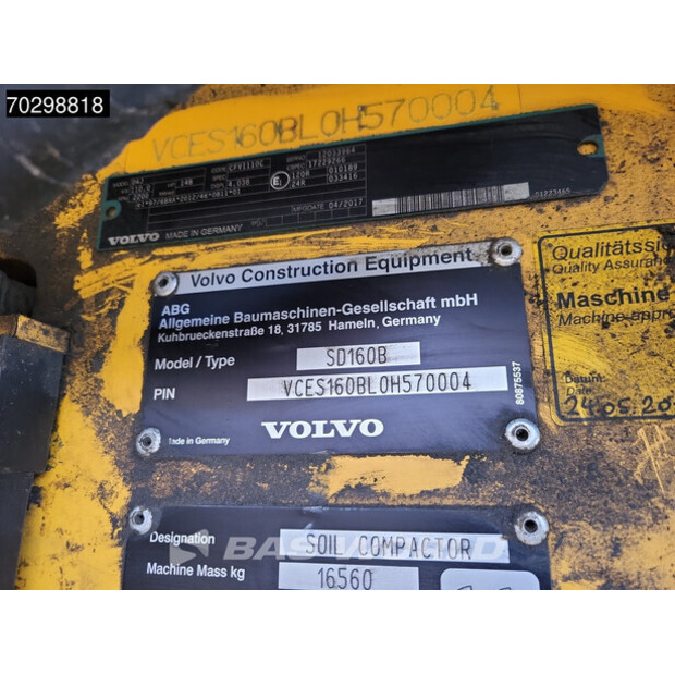 2017 Volvo SD160B-44286039