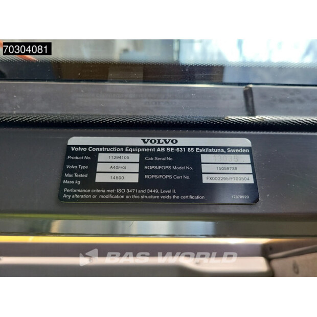 2014 Volvo A40G-44286136