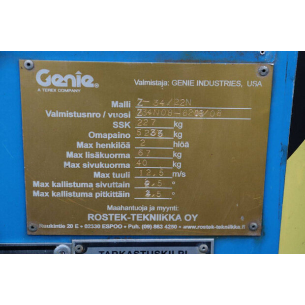 2008 Genie Z-34/22N-44286927