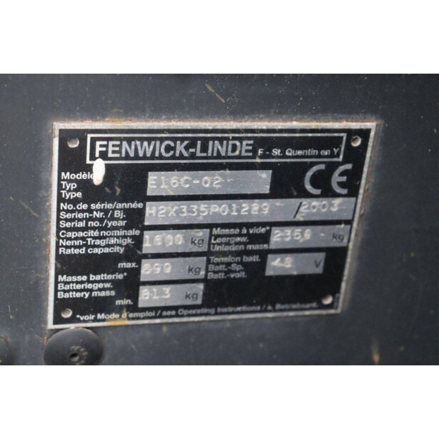 2003 Linde E16-44287680