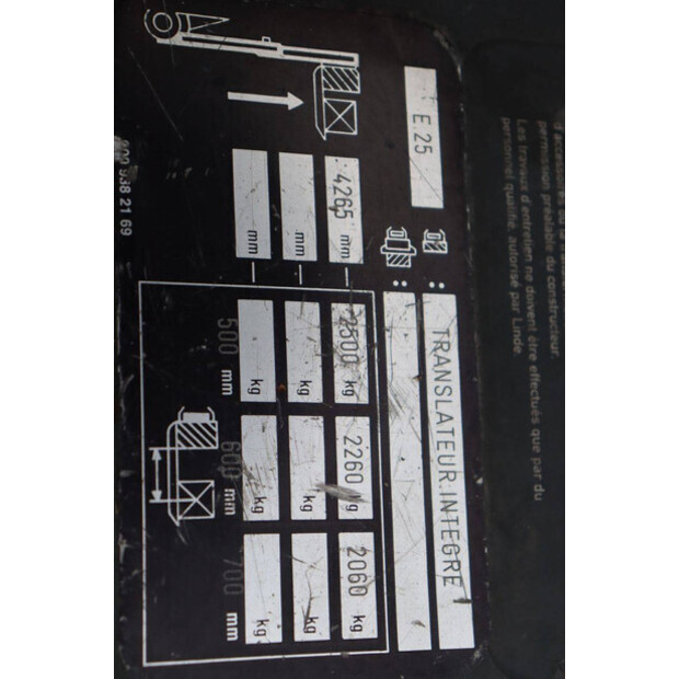 2001 Linde E25-02-44287951