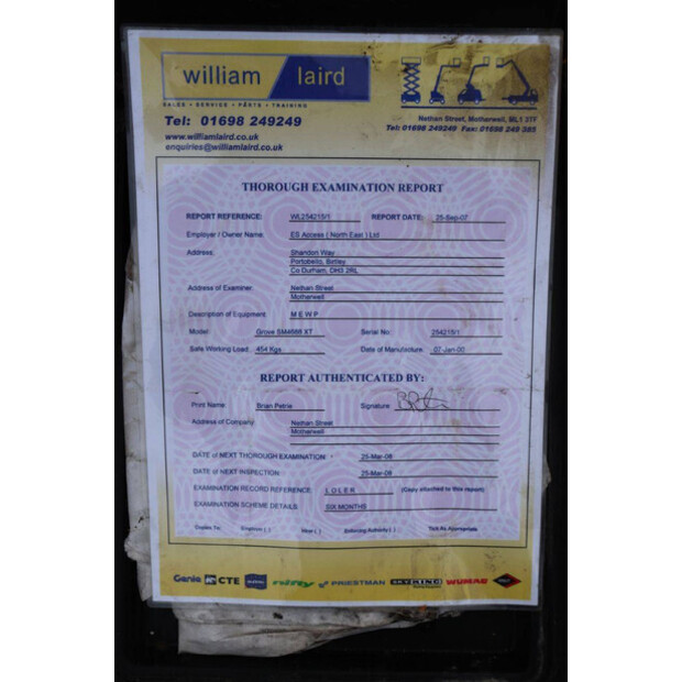 2000 GROVE SM4688 XT-44289488