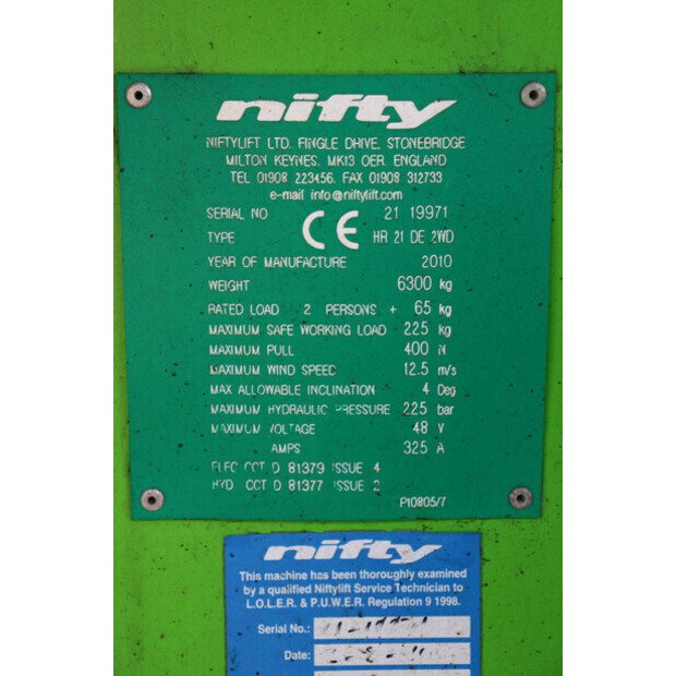 2010 NIFTY HR21DE-44289962