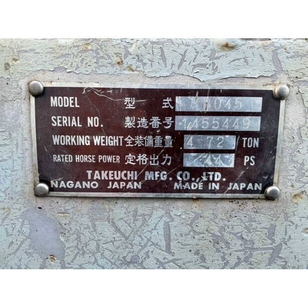 TAKEUCHI TB045-44291277