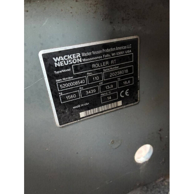 2014 Neuson Roller RT-44291845