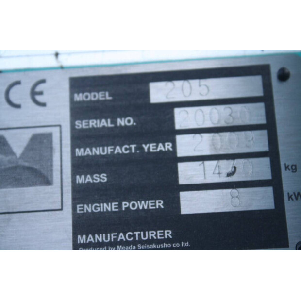 2009 MAEDA 205-44291914