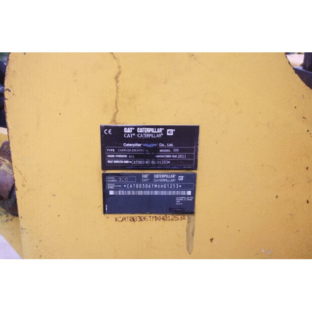 2011 Caterpillar 306-44292038