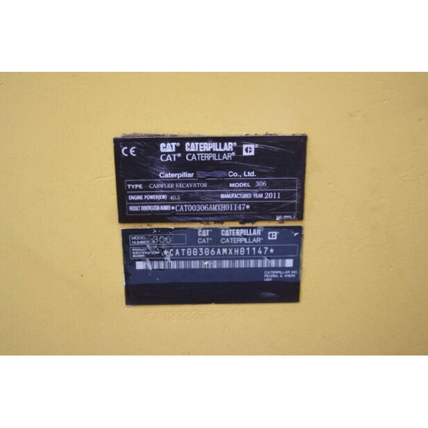 2011 Caterpillar 306-44292065