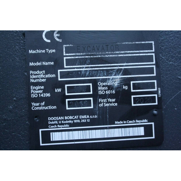 2019 BOBCAT E17-44292111