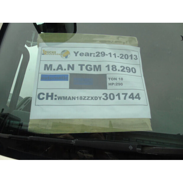 2013 MAN TGM 18.290-44308529