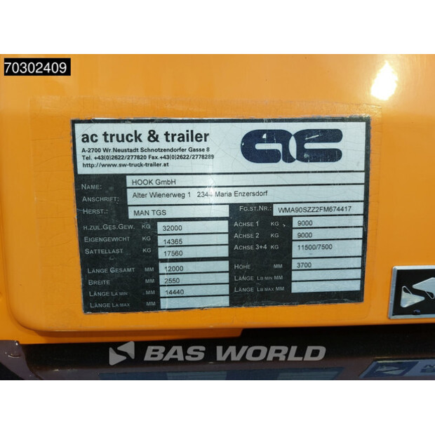 2015 MAN TGS 35.400-44309434